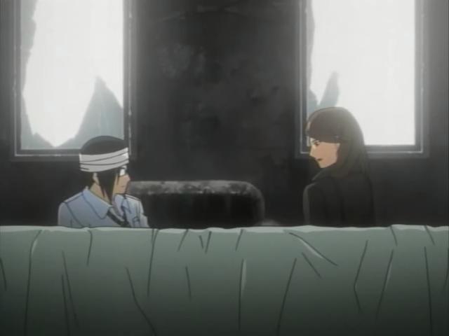 Otaku Gallery  / Anime e Manga / Bleach / Screen Shots / Episodi / 071 - Il momento dello scontro - Un mano malvagia si avvicina al Quincy / 154.jpg